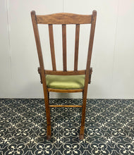 Load image into Gallery viewer, Beautifully crafted in English oak with exquisite graining and a desirable aged patina, strength from the spindles decorated with a simple turning finish.
