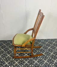 Load image into Gallery viewer, Beautifully crafted in English oak with exquisite graining and a desirable aged patina, strength from the spindles decorated with a simple turning finish.