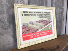 Load image into Gallery viewer, Vintage Original Military Poster Shell Loading Picture