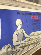 Load image into Gallery viewer, Vintage Original Military Poster Lady Shell picture