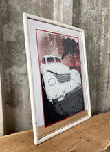 Load image into Gallery viewer, Vintage American Car Advertising Mirror, Automobile, Collectables Wall Art, Sports Car Picture, Memorabilia, Retro Style, Furnishings