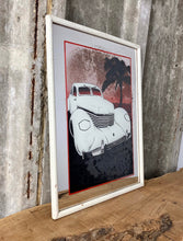 Load image into Gallery viewer, Vintage American Car Advertising Mirror, Automobile, Collectables Wall Art, Sports Car Picture, Memorabilia, Retro Style, Furnishings