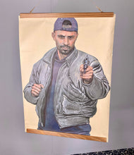 Load image into Gallery viewer, Modern Vintage Original, Malik Belgium Shooting Posters, Police Advertising PJL, interior design,guys gift, gun pistol collectibles, unique