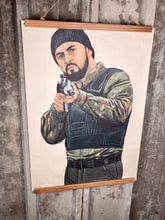 Load image into Gallery viewer, Malik PJL Belgium Posters, Modern Vintage Design, Police, Retro Advertising, Hanger, interior design, guys gift, gun pistol collectibles