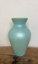 Load image into Gallery viewer, Vintage Scheurich Pottery Vase: Turquoise Shimmer Glaze, West Germany