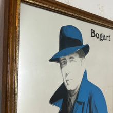 Load image into Gallery viewer, Vintage Humphrey Bogart movie mirror, sirocco, film and tv Hollywood advertising, wall art picture, Americana collectable