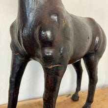 Load image into Gallery viewer, This fine late 19th Century piece has fabulous form with detailed design showing the precision of crafting the mane, the hoofs and the detail of the ears and the face, casting the muscle definition to show the realistic appearance of the piece.