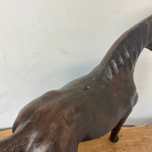 Load image into Gallery viewer, This fine late 19th Century piece has fabulous form with detailed design showing the precision of crafting the mane, the hoofs and the detail of the ears and the face, casting the muscle definition to show the realistic appearance of the piece.