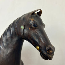 Load image into Gallery viewer, This fine late 19th Century piece has fabulous form with detailed design showing the precision of crafting the mane, the hoofs and the detail of the ears and the face, casting the muscle definition to show the realistic appearance of the piece.