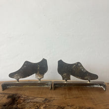 Load image into Gallery viewer, WW1 Trench Art Brass Shoe Bookends