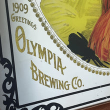 Load image into Gallery viewer, Olympia Beer Advertising Mirror, Vintage Beer Sign, Brewery And Pub Wall Art, Interior Design, Retro Gift, Picture, Collectibles Piece