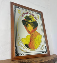 Load image into Gallery viewer, Olympia Beer Advertising Mirror, Vintage Beer Sign, Brewery And Pub Wall Art, Interior Design, Retro Gift, Picture, Collectibles Piece