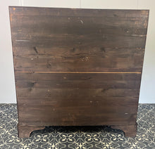 Load image into Gallery viewer, The stunning original George II Bureau, which was written in English circa the mid-18th century, represents the epitome of fine craftsmanship. Featuring camphor wood and rosewood banding, a writing bureau with a perfect leather writing surface.