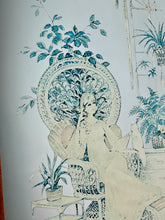 Load image into Gallery viewer, Vintage Bohemian Art Nouveau Lady Decorative Mirror