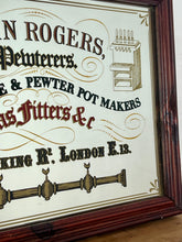 Load image into Gallery viewer, The stunning visuals showcase a beer engine, antique ceiling light, and candlelight with an intricate finish. The mirror has a dual gold border and floral design hinting at the corners. This piece will create a standout piece to add history and superb design to your home.