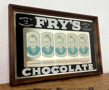 Load image into Gallery viewer, Stunning Vintage Fry’s Five Boys milk chocolate mirror.