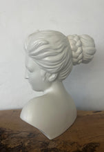 Load image into Gallery viewer, Elegant Vintage Art Deco Lady Classical Sculpture Bust