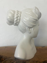 Load image into Gallery viewer, Elegant Vintage Art Deco Lady Classical Sculpture Bust