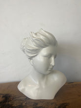 Load image into Gallery viewer, Elegant Vintage Art Deco Lady Classical Sculpture Bust