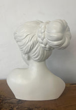 Load image into Gallery viewer, Elegant Vintage Art Deco Lady Classical Sculpture Bust