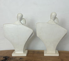 Load image into Gallery viewer, The retro sculpture bookends are a well-known piece from the Lindsey B studio, created by artist Ted Balkwill.
