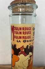 Load image into Gallery viewer, Vintage Art Nouveau Pasta Jar, French Moulin Rouge, Henri Toulouse - Lautrec, Kitchen Interior