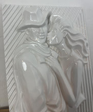 Load image into Gallery viewer, This ceramic wall plaque is a vintage piece from the 1970s, designed by the Swedish artist Ewa Jarenskog for the manufacturer Jie Gantoft.