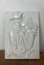 Load image into Gallery viewer, This ceramic wall plaque is a vintage piece from the 1970s, designed by the Swedish artist Ewa Jarenskog for the manufacturer Jie Gantoft.