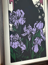 Load image into Gallery viewer, Amethyst is a famous Art Nouveau lithograph created by the Czech artist Alphonse Mucha in 1900. It is one of four works in his acclaimed "The Precious Stones" series, where each panel features a woman personifying a specific gemstone.