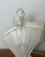 Load image into Gallery viewer, The retro sculpture bookends are a well-known piece from the Lindsey B studio, created by artist Ted Balkwill.