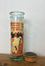 Load image into Gallery viewer, Vintage Art Nouveau Pasta Jar, French Moulin Rouge, Henri Toulouse - Lautrec, Kitchen Interior