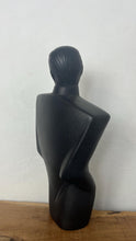 Load image into Gallery viewer, This post modern sculpture is a vintage Lindsey B (Balkwill) style ceramic figure of a man, often referred to by the name 'Rick'.