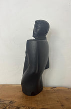 Load image into Gallery viewer, This post modern sculpture is a vintage Lindsey B (Balkwill) style ceramic figure of a man, often referred to by the name 'Rick'.