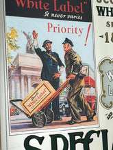 Load image into Gallery viewer, Dewars Vintage Scotch Whisky Mirror, Advertising Sign, Wine And Spirits, Wall Art, Interior Design, Scottish Bar Pub Collectibles Piece