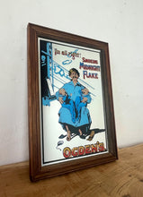 Load image into Gallery viewer, This mid-20th-century advertising piece features an illustration of a man smoking a pipe while holding two babies, conveying a sense of contentment associated with the tobacco.