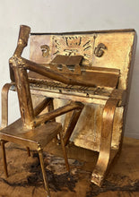 Load image into Gallery viewer, Joyful Set Of Large, Handcrafted Metal Folk Art Sculptures Of A Jazz Band, Decorative Art Piece