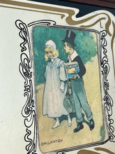 Load image into Gallery viewer, A beautiful Art Deco mirror is a popular decorative print that depicts a woman, sometimes referred to as a "flapper girl," in a 1920s aesthetic.