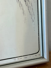 Load image into Gallery viewer, Vintage Alphonse Mucha Art Nouveau Mirror, Christmas Noel 1903 Picture, Beautiful Advertising Piece