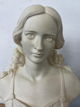 Load image into Gallery viewer, Vintage Arnoldo Giannelli Classical Bust of a Lady, Signed Sculpture, Italy Design