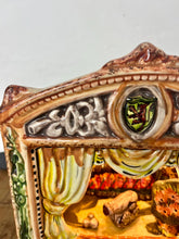 Load image into Gallery viewer, Vintage Ceramic Night Light Or Table Lamp, Designed As a Miniature Theatre Stage Diorama, Military Nutcracker Theme