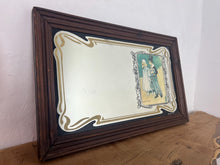 Load image into Gallery viewer, A beautiful Art Deco mirror is a popular decorative print that depicts a woman, sometimes referred to as a "flapper girl," in a 1920s aesthetic.