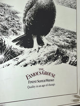 Load image into Gallery viewer, Vintage Advertising Mirror, Famous Grouse Finest Scotch Whisky, Pub Distillery Collectible