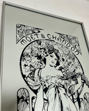Load image into Gallery viewer, Moët & Chandon - Le Festival Du Champagne, Vintage Art Nouveau Mirror, Alphonse Mucha Advertising Picture
