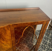 Load image into Gallery viewer, 1930’s Walnut Art Deco Vintage Cocktail Cabinet
