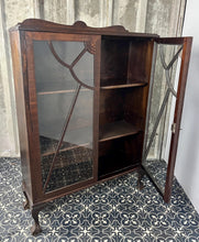 Load image into Gallery viewer, 1930’s Antique Art Deco Cocktail Display Cabinet