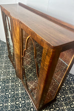 Load image into Gallery viewer, 1930’s Walnut Art Deco Vintage Cocktail Cabinet