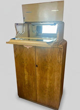 Load image into Gallery viewer, 1930s Antique Art Deco Metaphoric Cocktail Drinks Cabinet