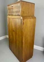 Load image into Gallery viewer, 1930s Antique Art Deco Metaphoric Cocktail Drinks Cabinet