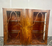 Load image into Gallery viewer, 1930’s Walnut Art Deco Vintage Cocktail Cabinet