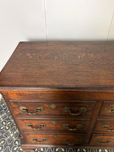 Load image into Gallery viewer, Antique Georgian 18th Century George III Oak Lancashire Mule Chest